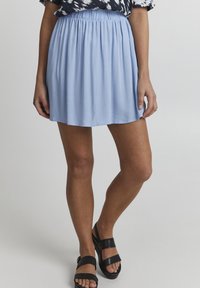 ICHI IHMarrakech - Fustă mini - chambray blue