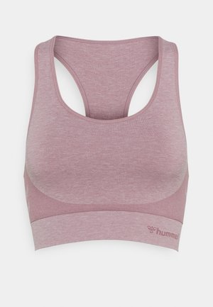 ROSA SEAMLESS SPORTS - Light support sports bra - dusky orchid melange