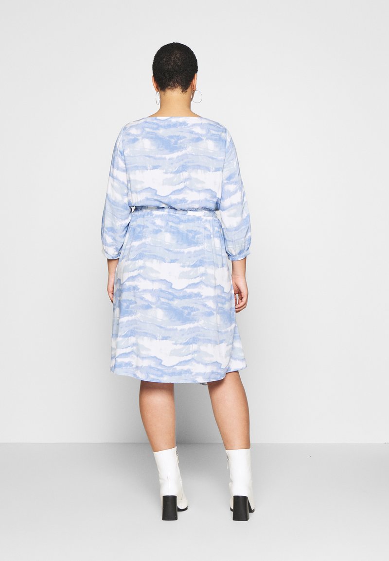 My True Me Tom Tailor Wrap Dress Kasdienė Suknelė Blue Sviesiai Mėlyna Zalando Lt