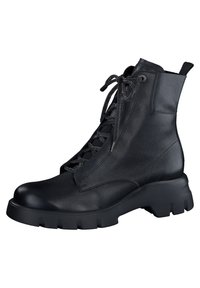 Paul Green Bottines à lacets - maincalf black