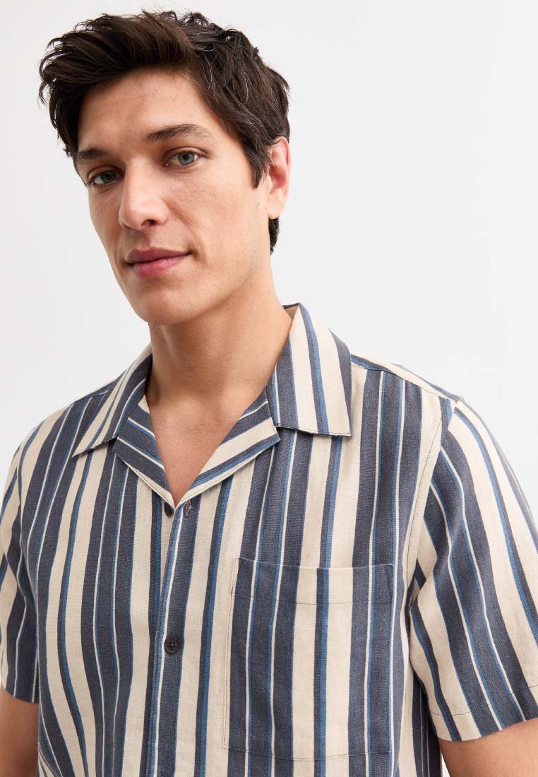 Zalando New Look Striped Shirt Dress AllSaints Lana Panelled Mini