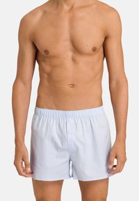 Hanro - FANCY - Boxer shorts - light blue Thumbnail Image 1