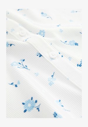 Next, Gilet - white ditsy floral