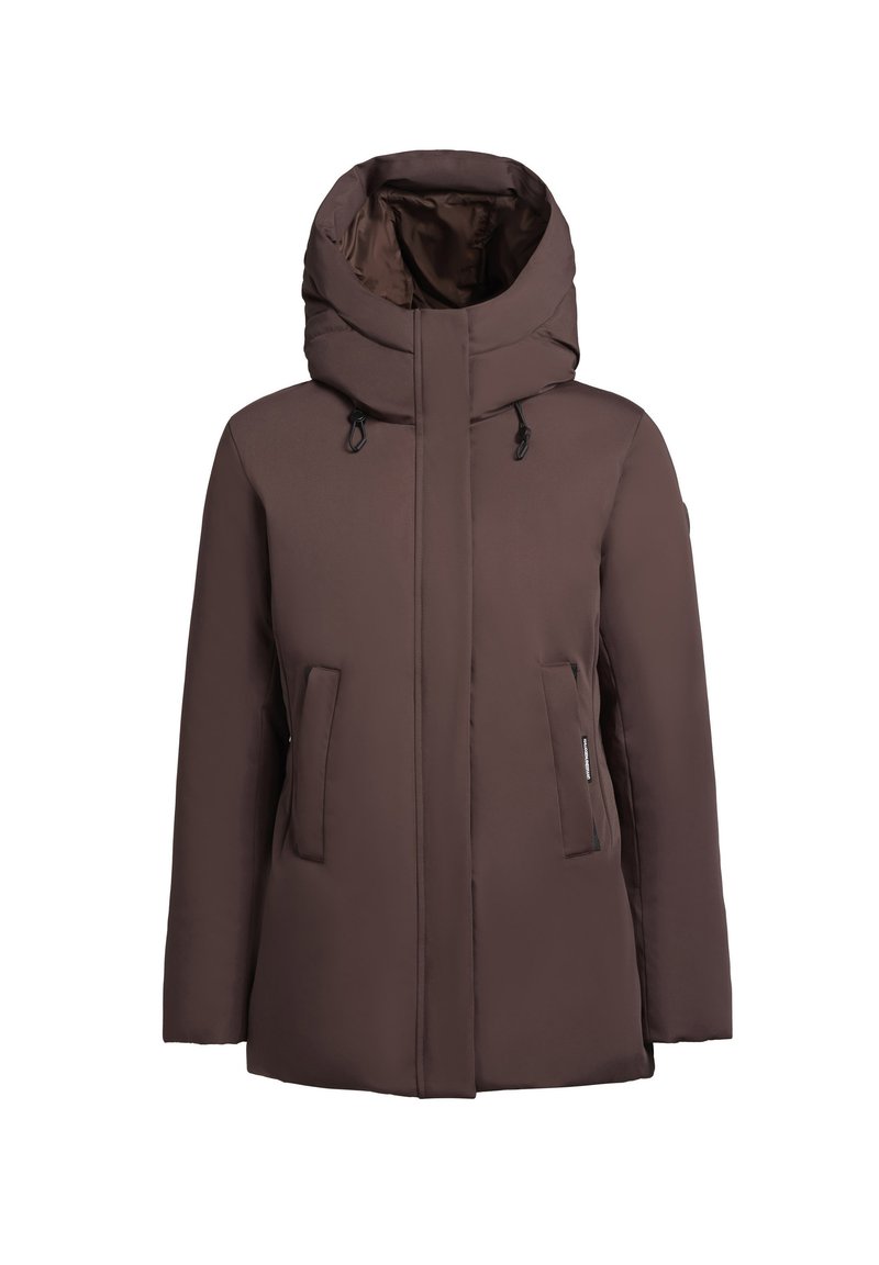 khujo Winter coat dark brown