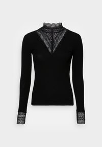 ONLY Tall ONLTILDE HIGHNECK - Topper langermet - black