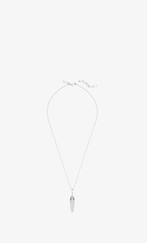 Common Lines, THE FEATHER - Collar - silver-coloured