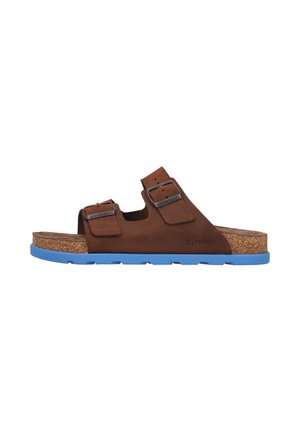 Rieker, RIEKER PANTOLETTEN 21190 - Pantolette flach - brown