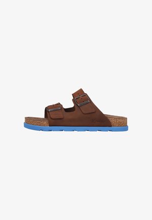 Rieker, RIEKER PANTOLETTEN 21190 - Pantolette flach - brown