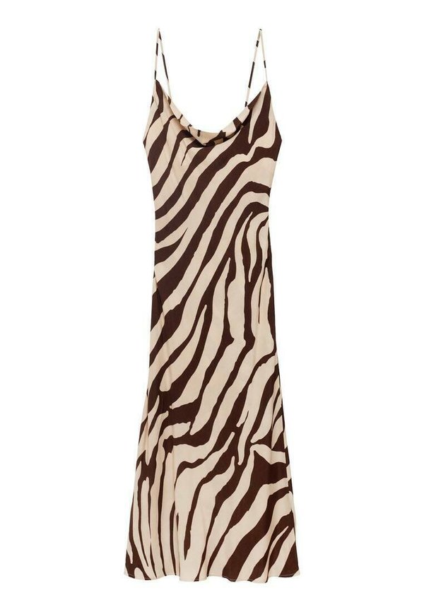 ANIMAL DRAPED NECKLINE - Day dress4