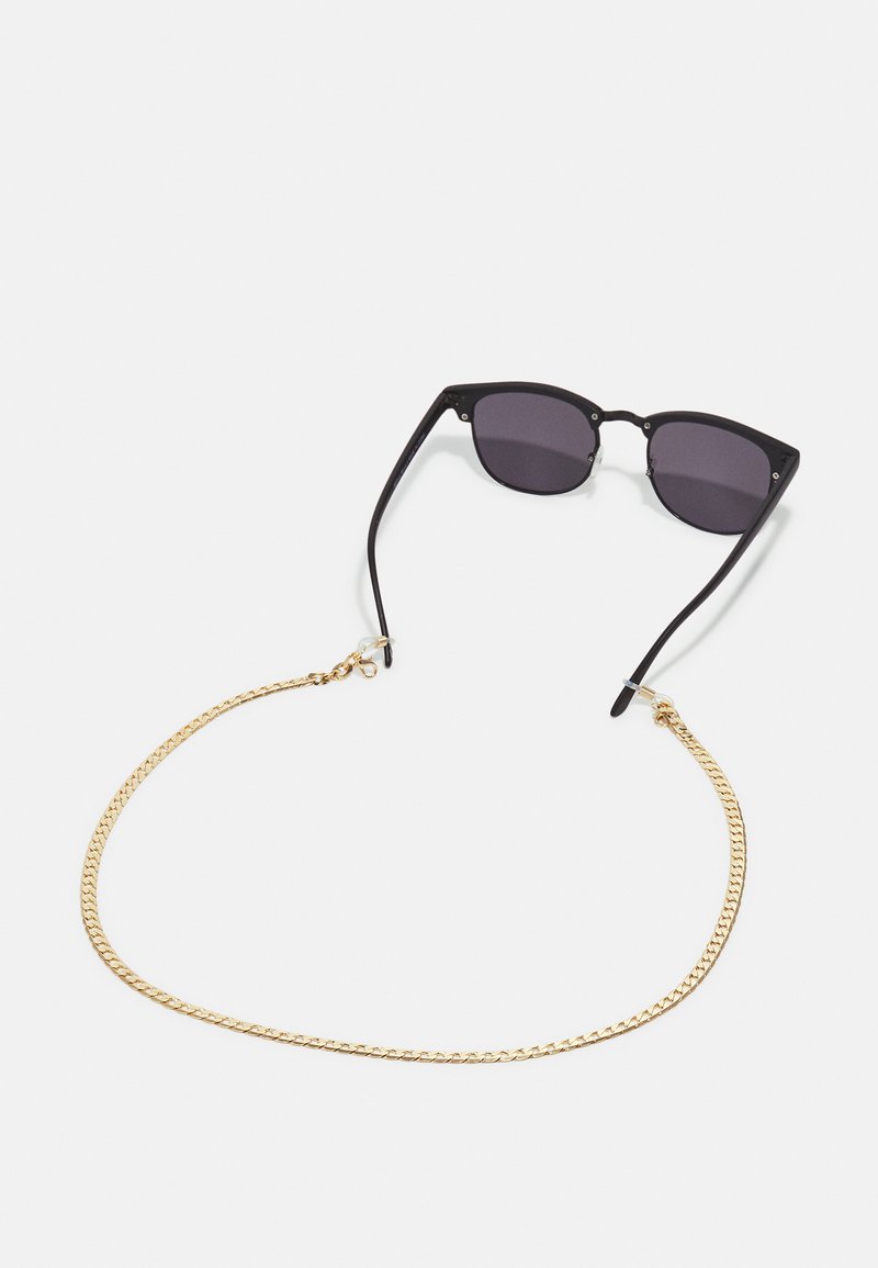 Pier One GLASSES MASK CHAIN UNISEX Collana goldcoloured/dorato