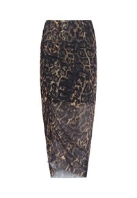 Jupe Crayon AllSaints Gris Laine Mélangée Taille 8 - Femme - Travail/Formel