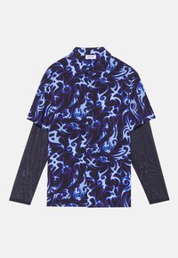 UNISEX - Shirt - black/blue