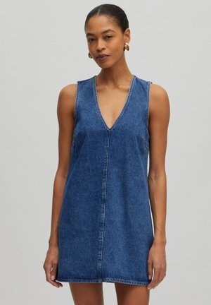 XRISTINA - Spijkerjurk - blue denim blau
