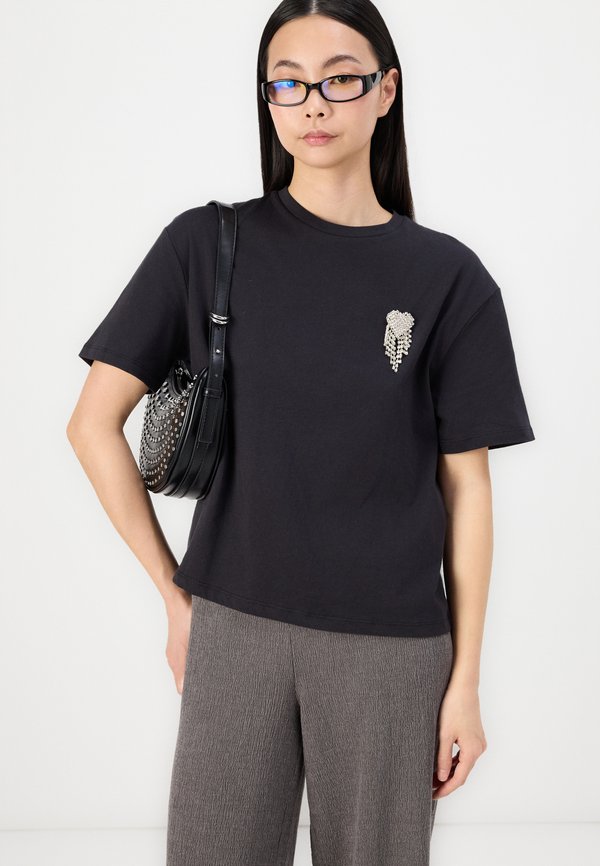 ONLRUBY STRAIGHT PANT - Trousers - plum kitten4