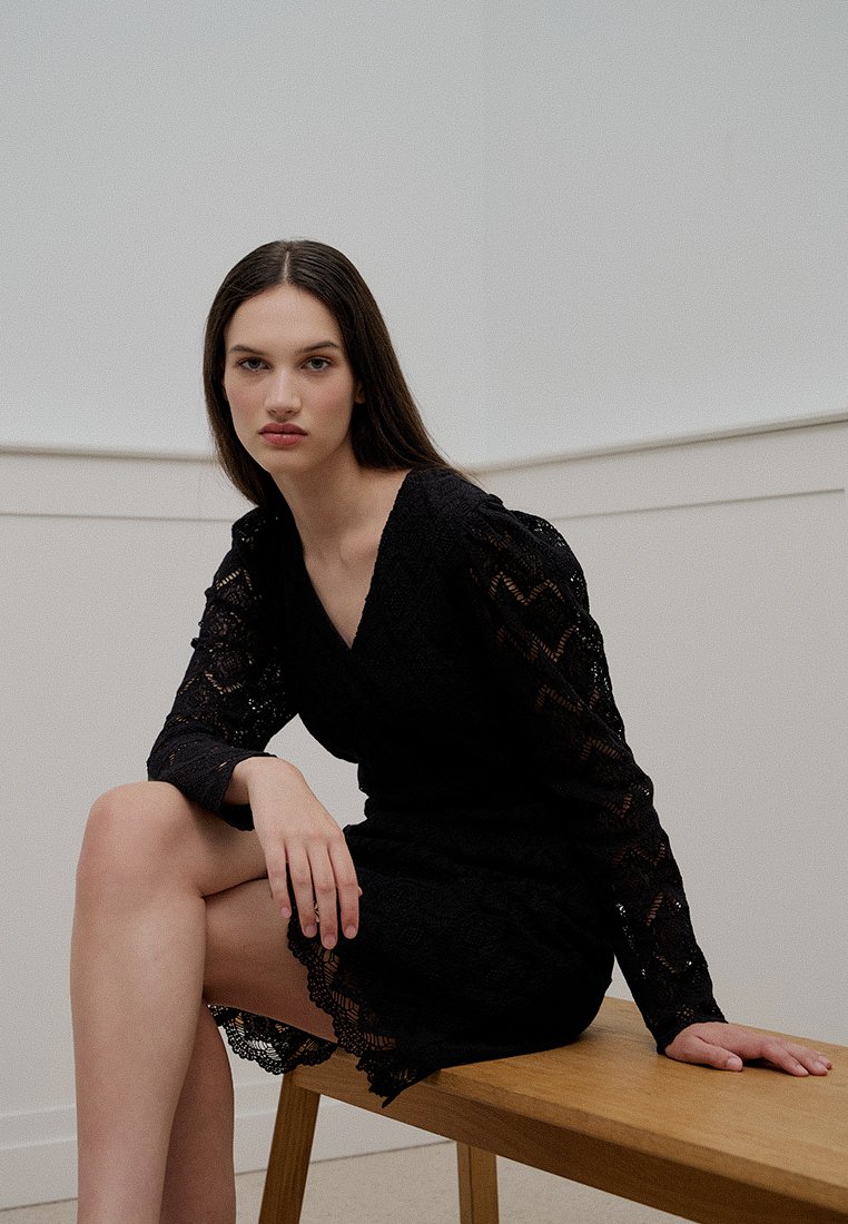 TWINSET Cocktailjurk zwart