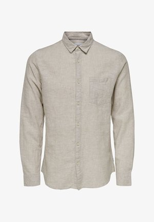 ONSCAIDEN SOLID - Skjorta - beige