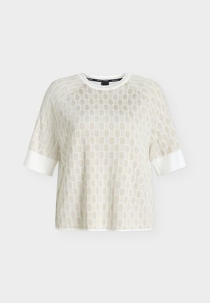 Marc Cain, BS 41.22 M06 - T-shirt imprimé - smoke