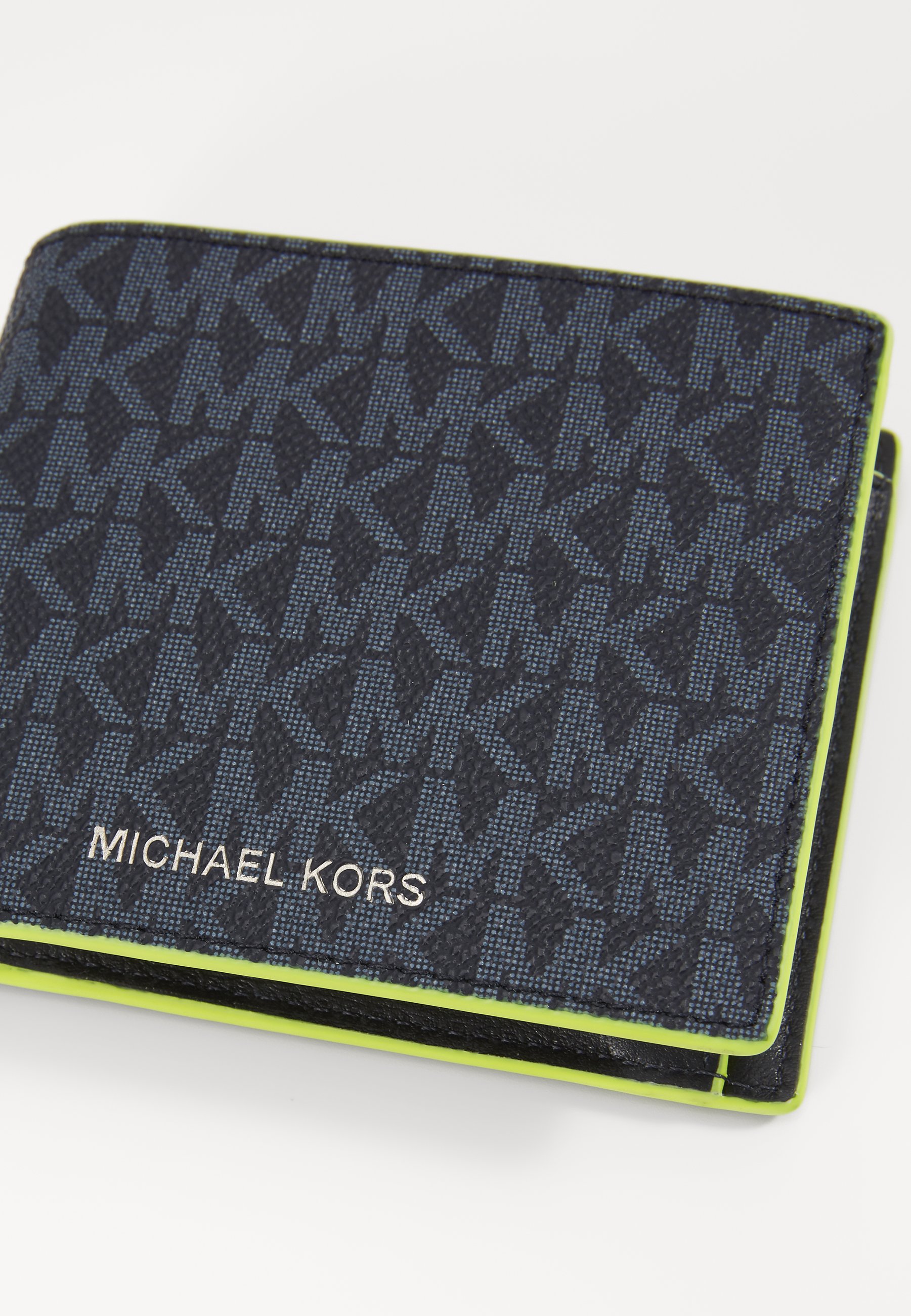 michael kors neon wallet