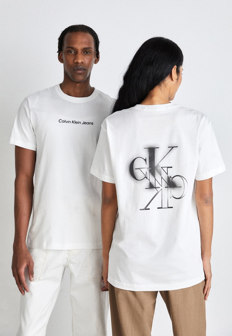 Calvin Klein Double Logo Tee White main image 0