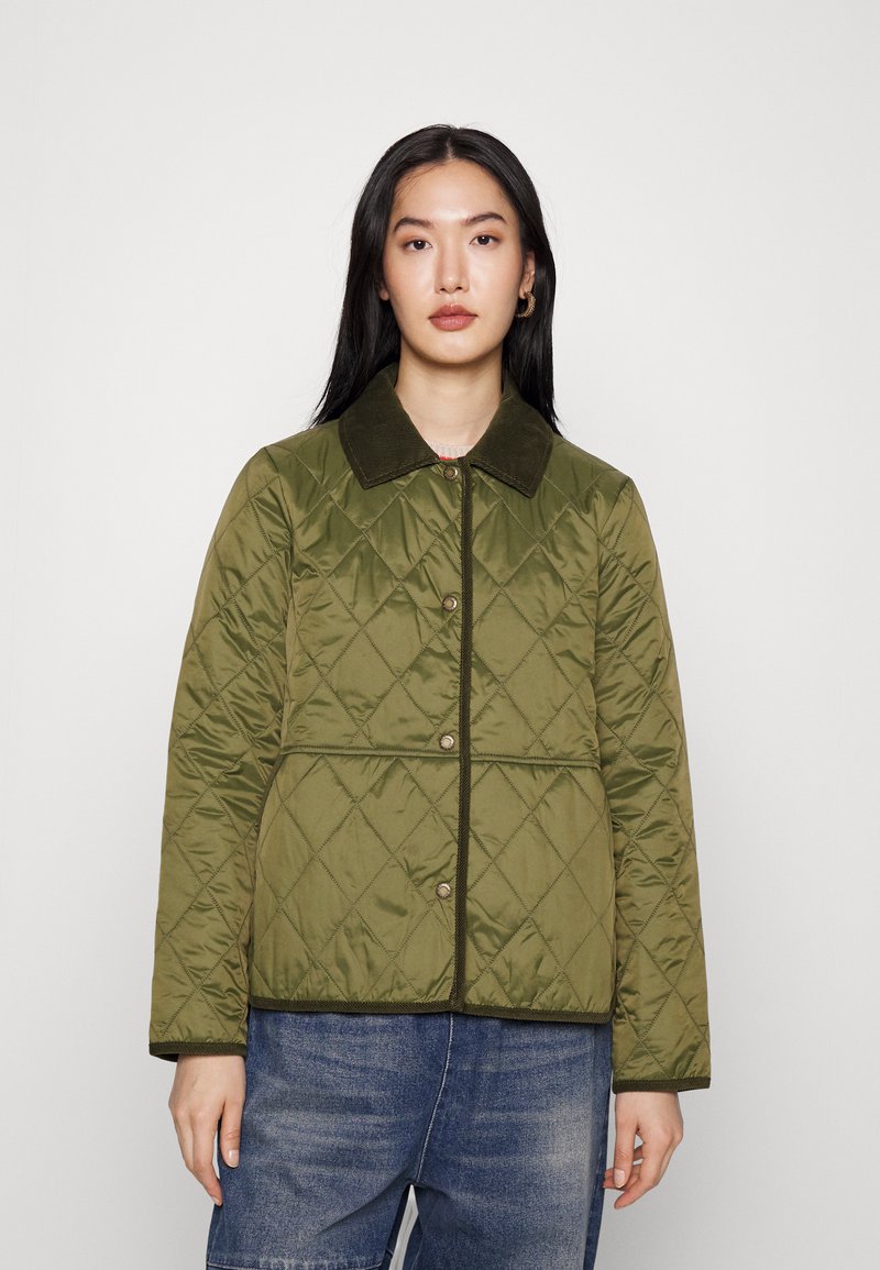 Barbour BARBOUR CLYDEBANK QUILT Light jacket cadet green/green