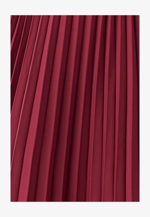 WILLA, LUCIE MIDI DRESS - Freizeitkleid - burgundy