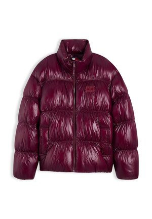 Tommy Jeans, SHINY PUFFER - Dunjakker - calypso berry