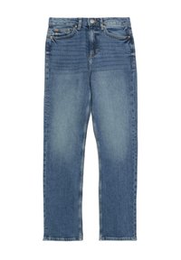 HIGH WAISTED  - Jeans Straight Leg - medium indigo