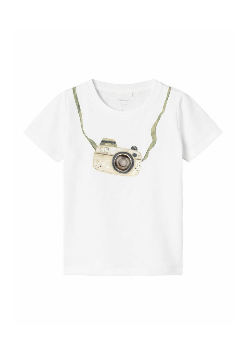 name it T-shirt print crème