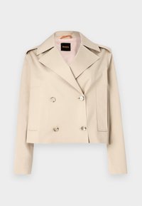 CROP TRENCH - Trenci - open beige
