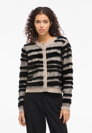 VILA VIALDA  - Gilet - natural melange/black