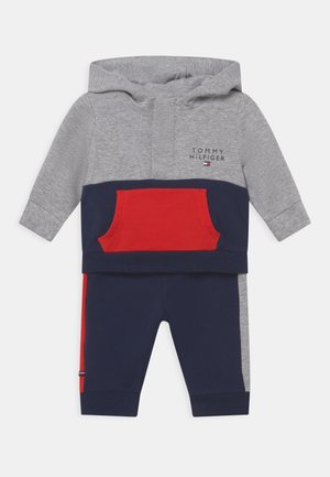 BABY COLORBLOCK LOGO SET UNISEX - Trainingspak - light grey heather