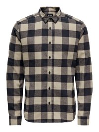 ONSGUDMUND CHECKED SHIRT - Shirt - dark navy