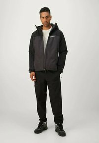 Jack Wolfskin WILD PLACES 3IN1 - Vízlepergető széldzseki - phantom