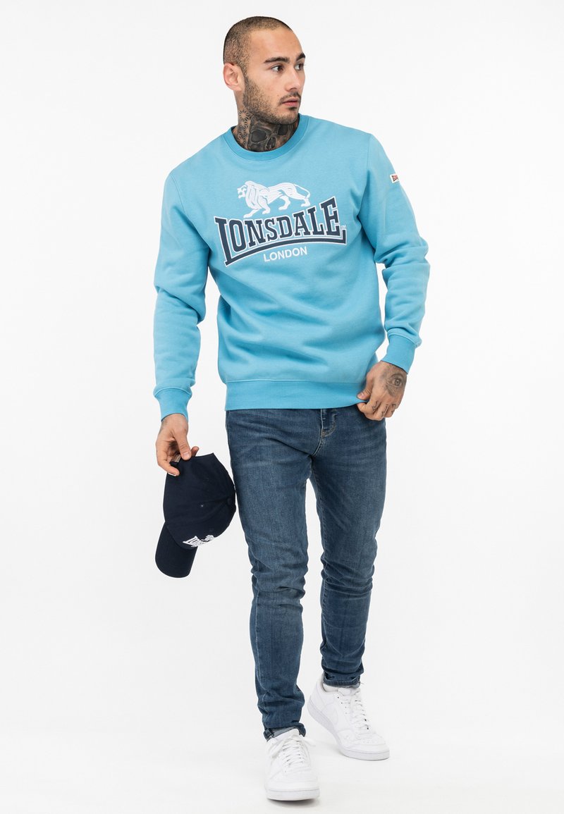 Felpa Lonsdale con zip da uomo | Goods