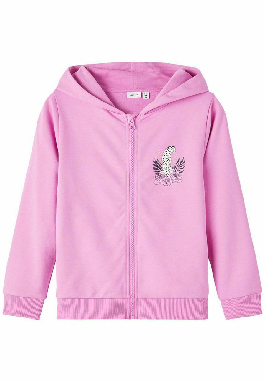 Name it REISSVERSCHLUSS - Sudadera con cremallera - cyclamen/rosa - Zalando