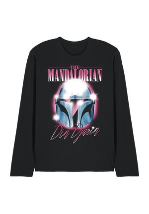 THE MANDALORIAN DIN DJARIN 80'S HELMET - T-Shirt print - black