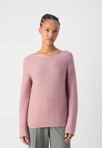 Marc O'Polo Strikkegenser - dark mauve