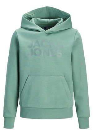 CORP LOGO  - Kapuzenpullover - türkis