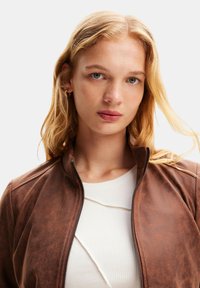 Desigual BIKER - Giacca in similpelle - brown