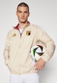 adidas Performance BELGIUM RBFA ANTHEM JACKET - Dres reprezentacije - burgundy/sand strata