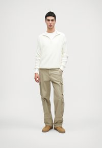 Hollister Co. BOXY  - Πουλόβερ - white