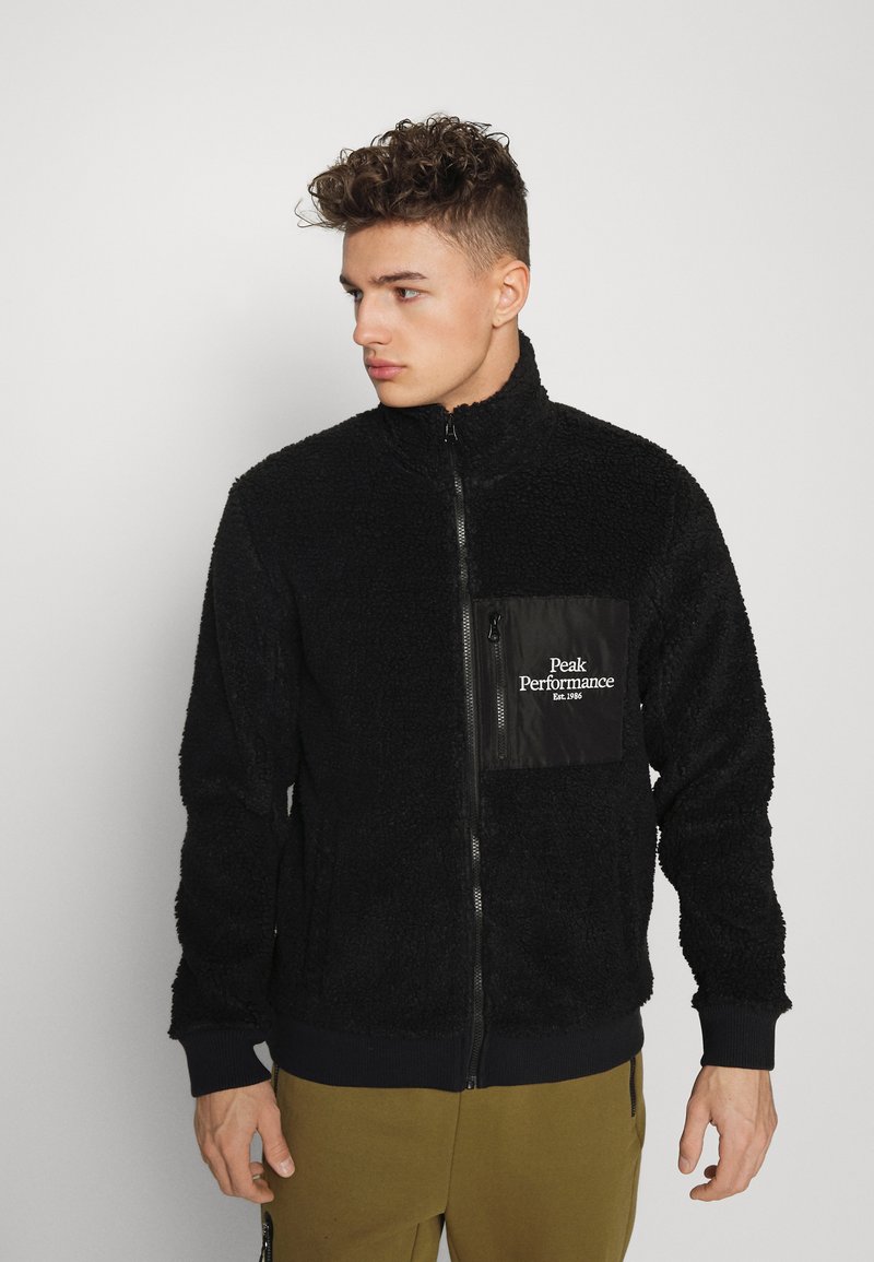 Peak Performance ORIGINAL JACKET Fleece jacket black Zalando.de