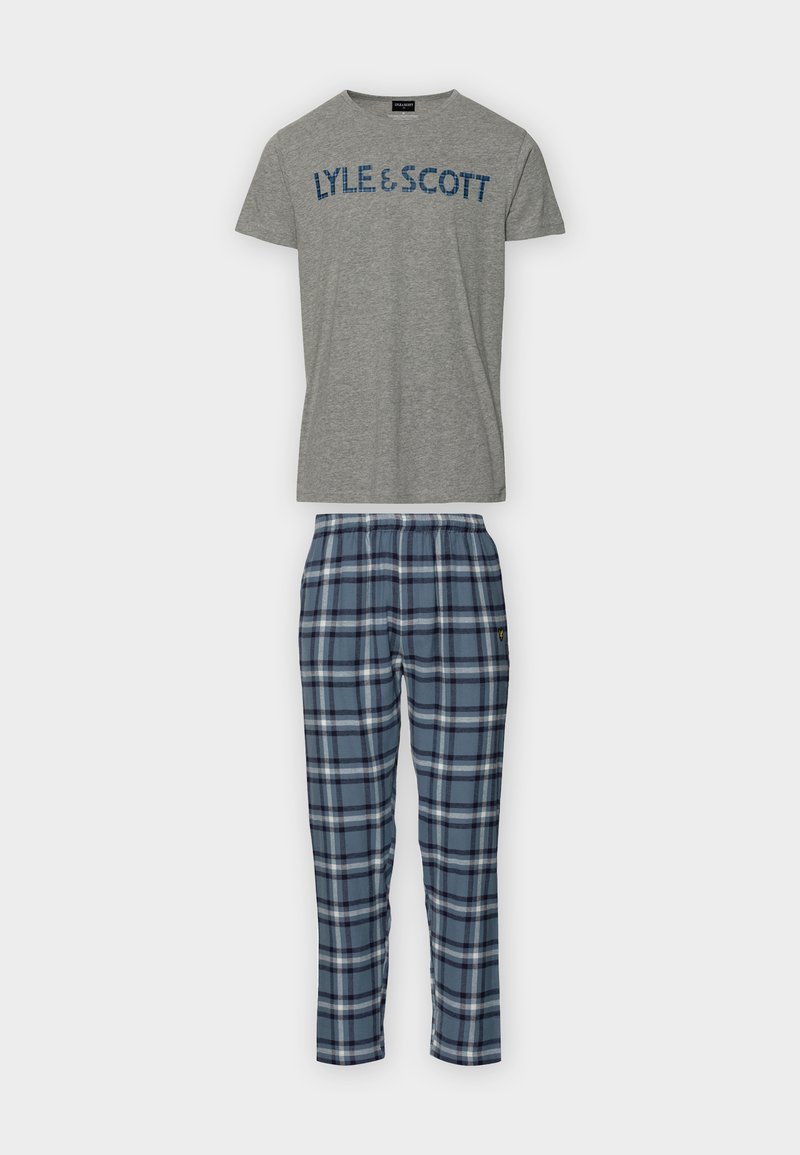 Pigiama Uomo Due Pezzi In Cotone - Top Bottoni Maniche Lunghe, Pantaloni Con Elastico, Made In EU - Foto 4