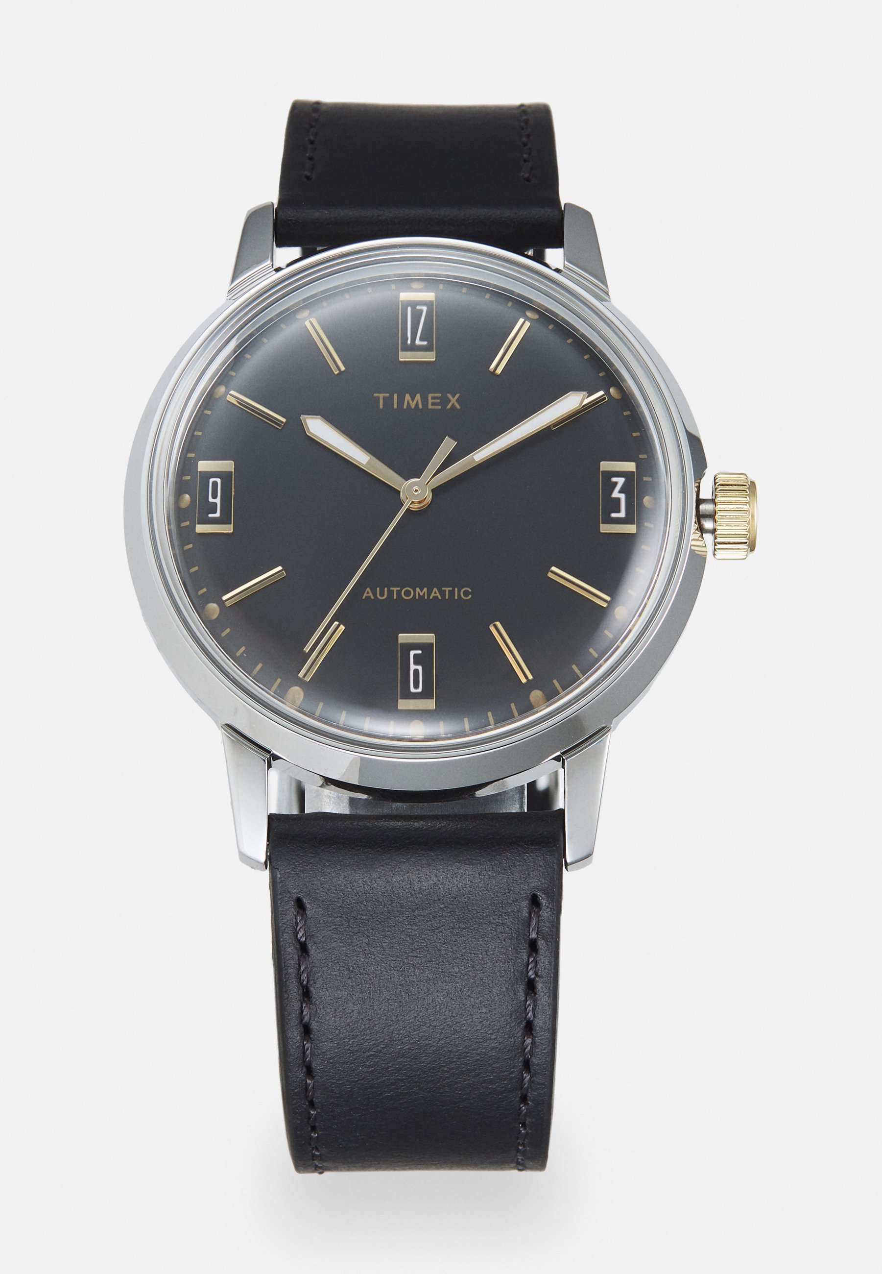 Timex MARLIN - Uhr - black/yellow gold-coloured/schwarz - Zalando.de 