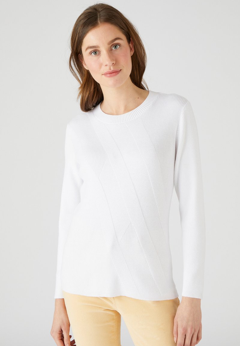 Damart JEU DE FANTAISIE - Maglione - ecru