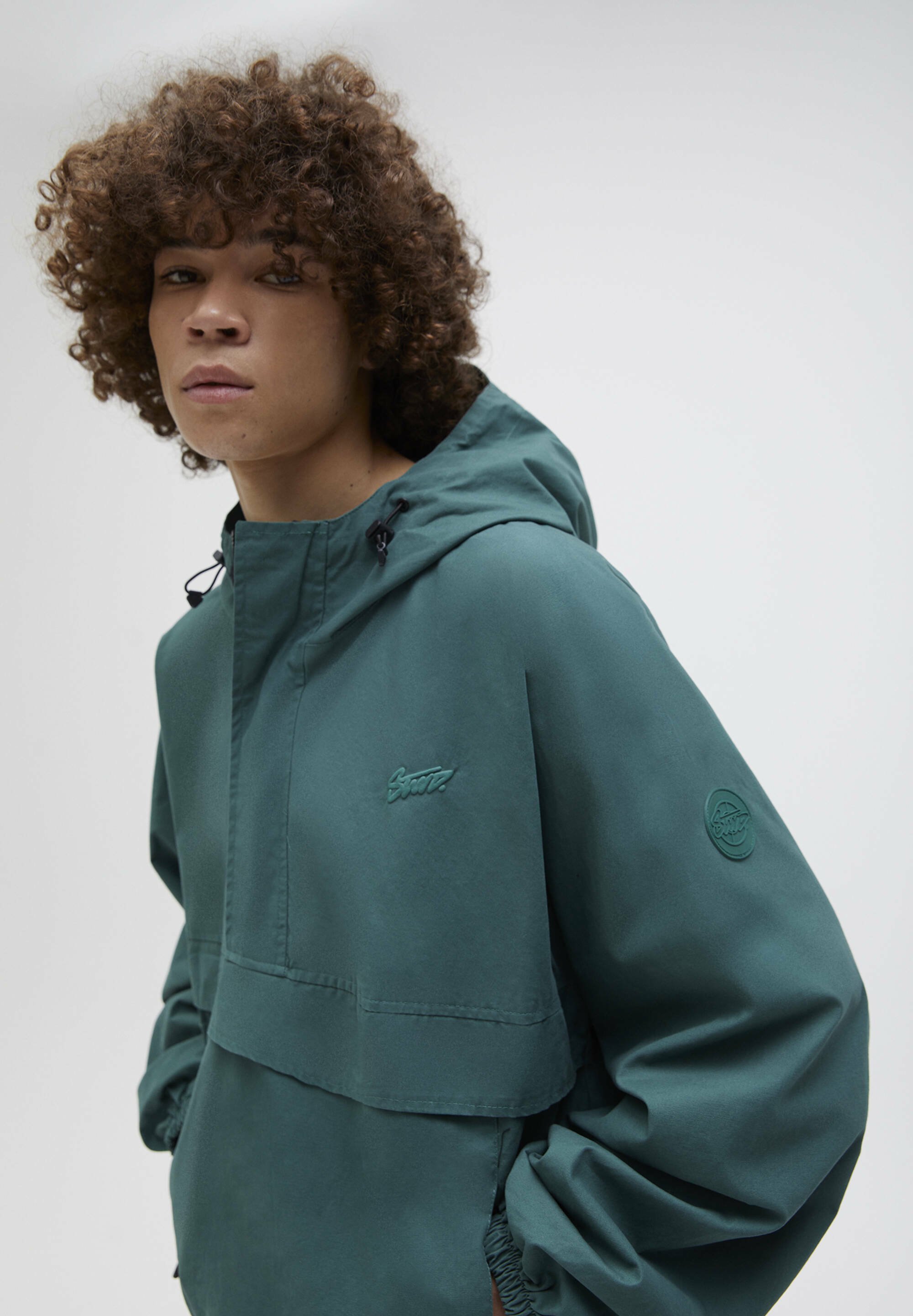 PULL\u0026BEAR Windbreaker - green - Zalando.ie