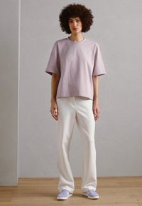 Lindex LOLA - Jednoduché tričko - light dusty lilac