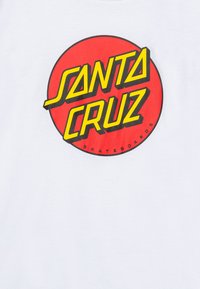 Santa Cruz YOUTH CLASSIC DOT UNISEX - T-shirts med print - white