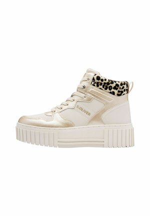 s.Oliver Sneakers hoog - beige comb