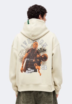 Reebok, AI RELAXED GRAPHIC HOODIE - Суитшърт с качулка - beige
